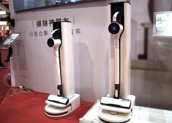 濕拖機器人與無線吸塵器二合一　LG 清空塔全球首發在台灣