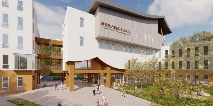 六龜行政中心取得「銀級綠建築」和「建築能效第一級」雙重評定候選證書，為淨零建築新典範