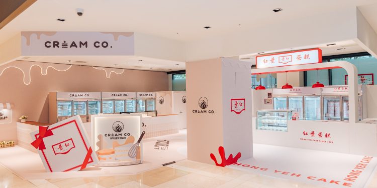 紅葉蛋糕第三代推出新品牌CRAEM CO.與百萬網紅聯名蛋糕 快閃信義新光A8