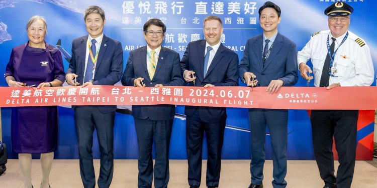 達美航空台北西雅圖開航 6/7起每日直飛不間斷