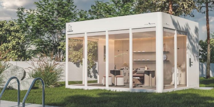 台灣首次街邊商業應用移動艙體技術 未來移動屋 打造亞洲首個香氛賦能空間