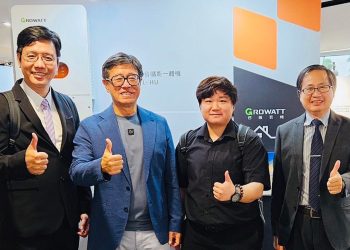 GROWATT攜手寶晶能源簽署合作意向書 拓展臺灣表後儲能