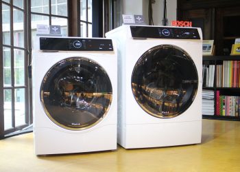Bosch 推出最新三效極淨洗脫烘洗衣機，最快僅需 45 分鐘收衣
