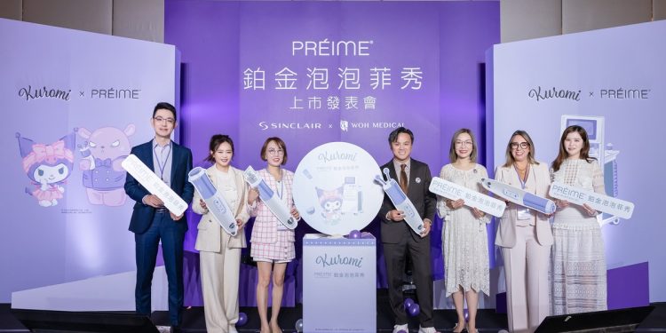 鉑金泡泡菲秀 x 酷洛米聯名上市：可愛萌系護膚概念開啟肌膚的淨活運養