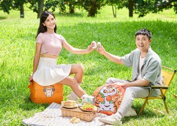 葡萄王週年慶起跑！滿額就送「我不是胖虎｣克米特椅、摺疊收納車