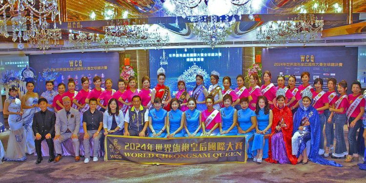 盡顯東方旗袍文化優雅之美,「世界旗袍皇后國際大賽」總決賽台灣盛大登場
