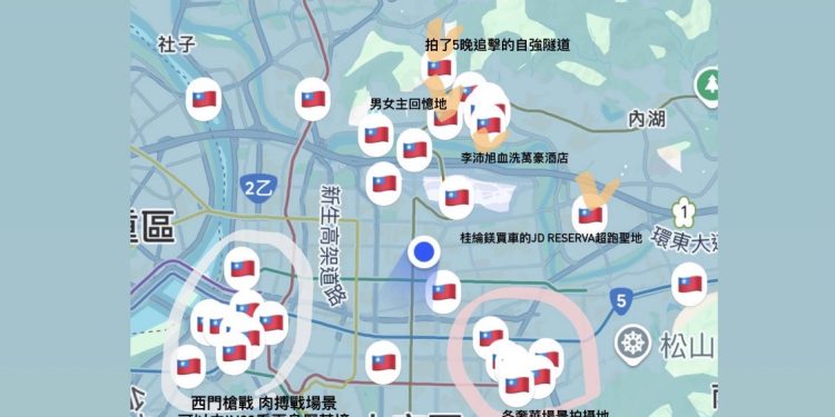 盧貝松「台北追緝令」60多處獨家拍攝地圖！網瘋朝聖