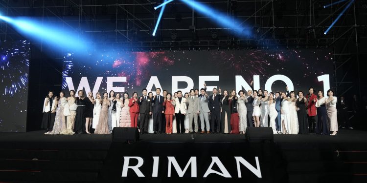 RIMAN力曼台灣年度成績輝煌 首年上看20億業績