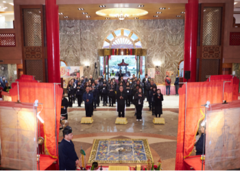 風災後有溫暖！國寶集團舉辦安靈圓滿法會 趕在年關前撫慰家屬的心