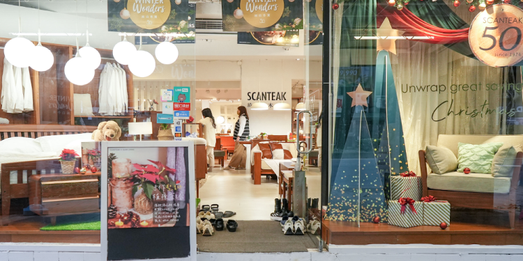 詩肯柚木民生店聖誕好時光 從家具到社區三十年故事