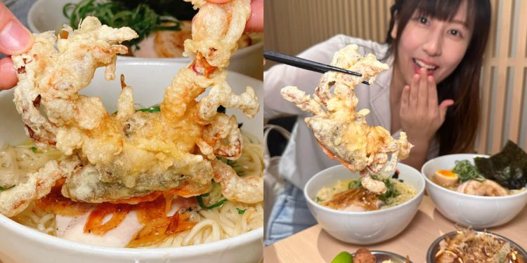 台北美食|來自紐約鳥人拉麵進駐東湖 超夯雞白湯拉麵 還有期間限定軟殼蟹拉麵