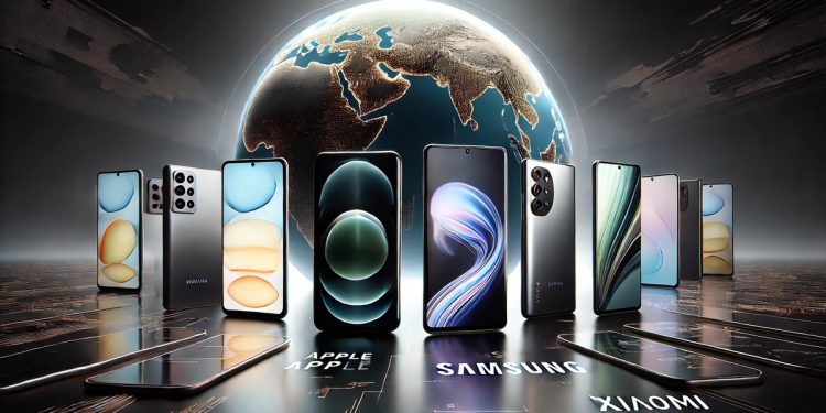 手機排名洗牌?中國品牌崛起 蘋果、三星2024年Q4出貨量下滑