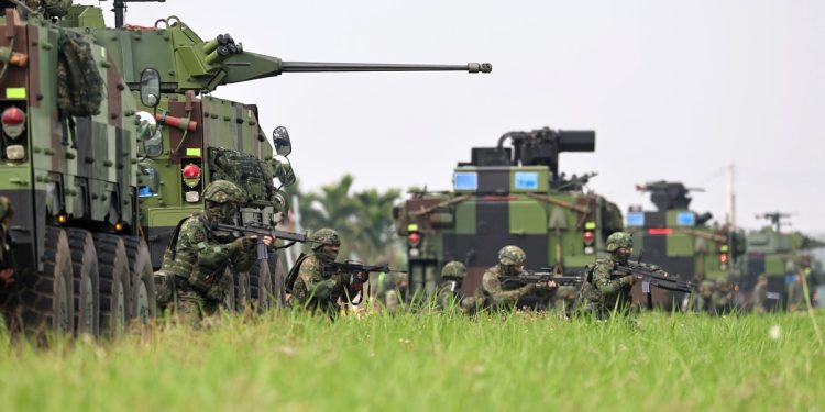 強化反空機絳作戰 陸軍機步333旅實兵演練