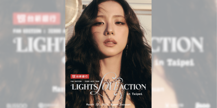 BLINK注意!BLACKPINK JISOO亞洲巡迴將登台 台新卡友享2/22搶先購票