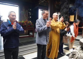 宗教長老齊心展現台灣軟實力 百萬神知識一天連訪受天宮、參天宮、南鯤鯓代天府 宗教教育推廣不能再等