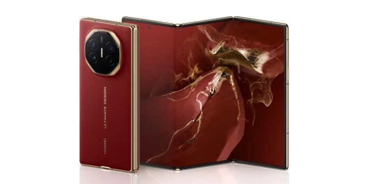 中國華為全球首款三折手機Mate XT 售價約新台幣11萬元