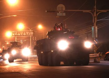 陸軍機步333旅「反擊作戰」灘岸殲敵演練