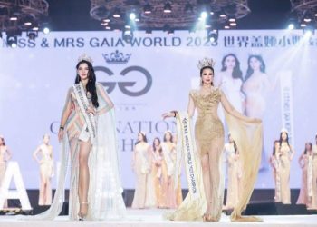 世界盖婭小姐冠軍鄧卉君華麗轉身，帶領台灣選手團勇闖國際選美舞臺