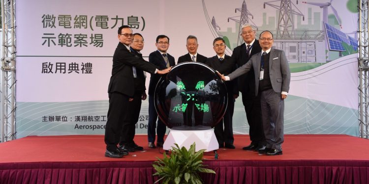 漢翔啟用2MW風光儲電力島 展示自主儲能技術、助攻綠能轉型