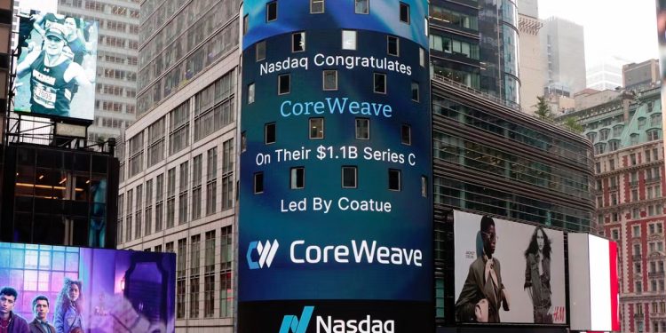 CoreWeave擬登那斯達克 AI雲端基礎設施市場競爭激烈