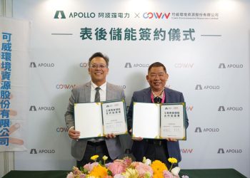 可威環境攜手阿波羅電力 建置工業級儲能系統 預期節費效益達25%