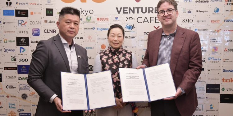 深化國際創新鏈結 徐榛蔚見證國際級創新平台Venture Café簽約 啟動台灣評估