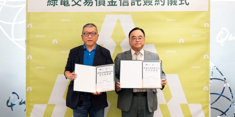 阿波羅電力攜手玉山銀行 創新綠電信託機制助攻企業減碳