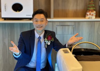 雅諾絲頭皮養護中心打造科技結合時尚養護，謝祖武直呼頂上煥然一新