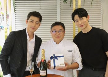 男神與香檳約會，法朋甜點坊X酩悅香檳攜手活動