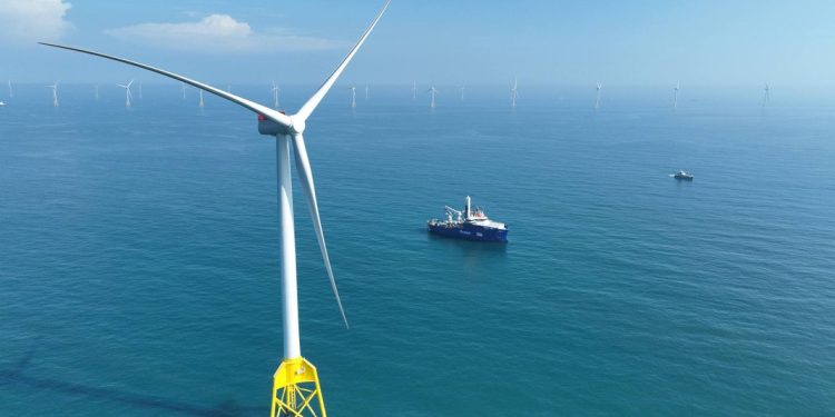 沃旭能源 900 MW 大彰化風場完工運轉滿周年 台灣離岸風電開發持續向前