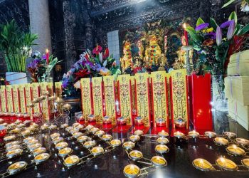 文山天寶聖道宮舉辦免費平安燈點燈活動 邀信眾為家人祈福