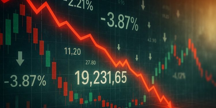 台股摜破兩萬點、創史上最大跌點 資金流向少數族群避險