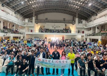 友善共融無國界 高市勞工局前鎮河畔盛大舉辦五一雄愛健走活動