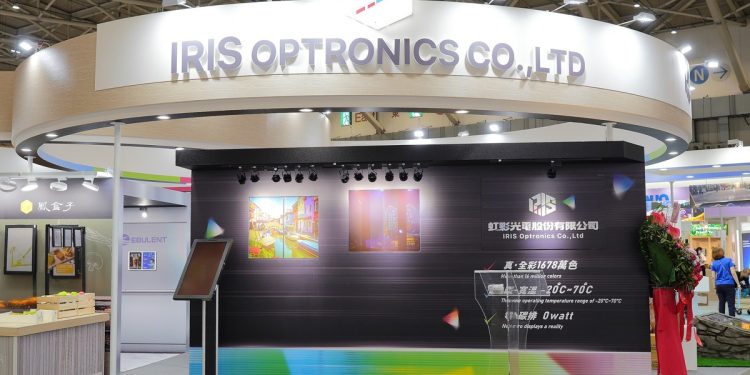虹彩光電於Touch Taiwan 2025展會大秀多項突破性技術