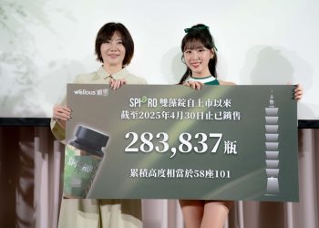 唯樂雙藻錠銷售成績亮眼  產品大使安芝儇親身推薦