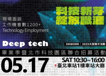職芽新起點！+1200科技職缺綻放無限可能