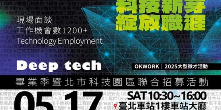 職芽新起點！+1200科技職缺綻放無限可能