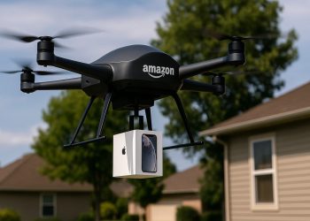 亞馬遜無人機快遞iPhone、1小時可到貨 少數地區搶先體驗