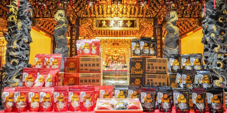 士林神農宮首推聯名茶包　Let’s Drink攜手獻上台灣好茶