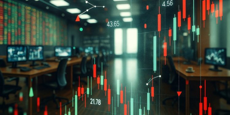 中東局勢動盪 台股盤中跌逾300點、電傳金全盤皆墨