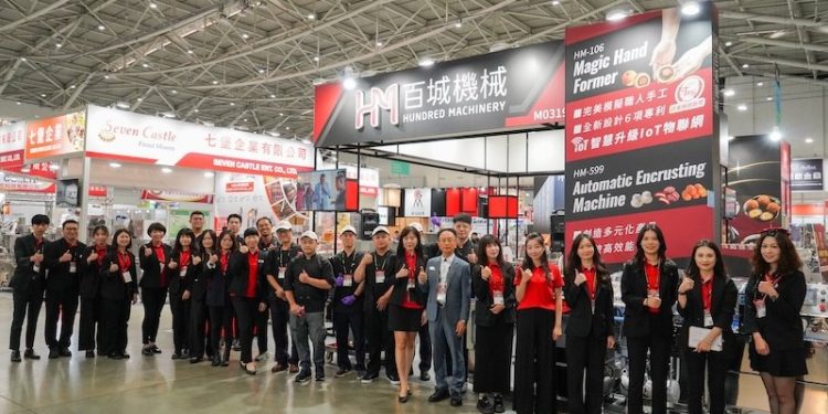 百城機械閃耀2025台北食品展　創新甜點秀＋智慧機台掀AI製造熱潮
