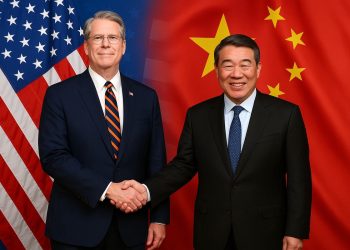 美中官員斯德哥爾摩會談5小時 擬延長關稅停戰90天