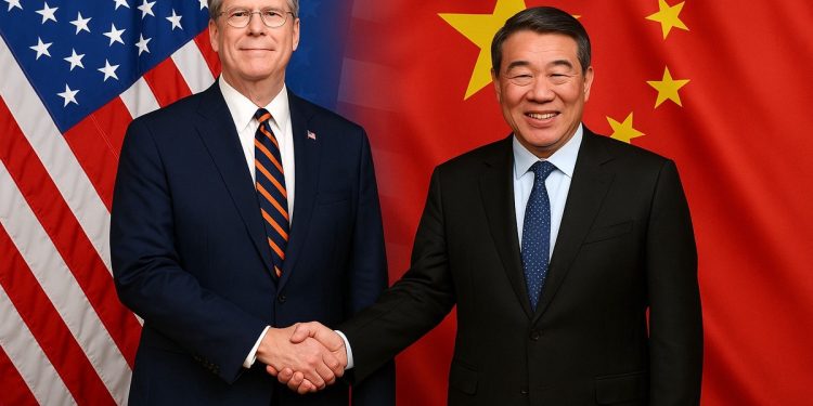 美中官員斯德哥爾摩會談5小時 擬延長關稅停戰90天