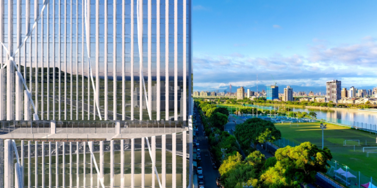 台北市心24層水岸首排鋼骨總部大河商爵