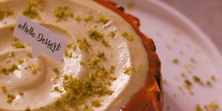 高雄手工甜點:開心果巴斯克蛋糕超人氣甜點控必吃!