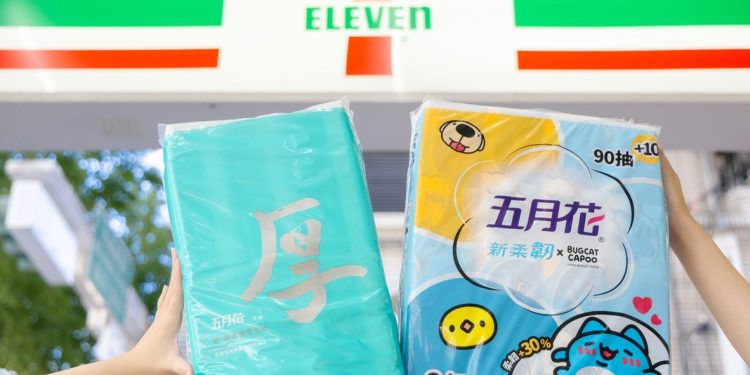衛生紙界天花板!五月花舒敏厚棒7-ELEVEN買三送一限時優惠中