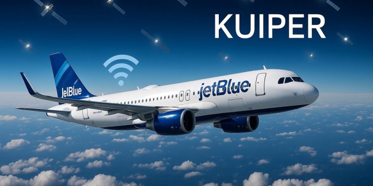 劍指Starlink！亞馬遜Kuiper衛星搶下首張航空WiFi合約