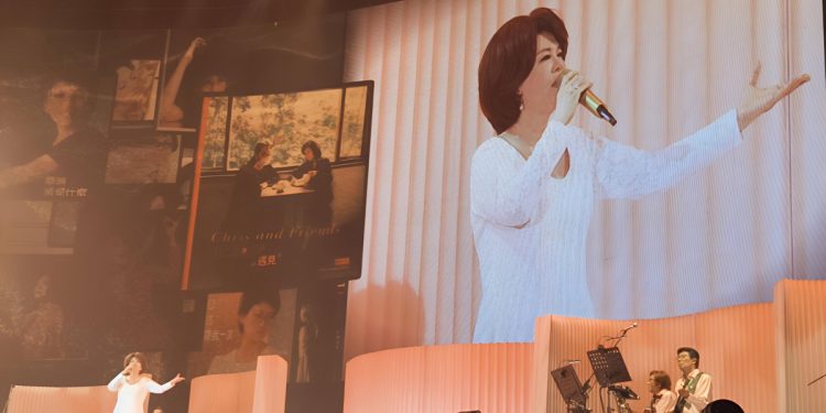 蔡琴高雄巨蛋演唱會 首次8K超高畫質轉播