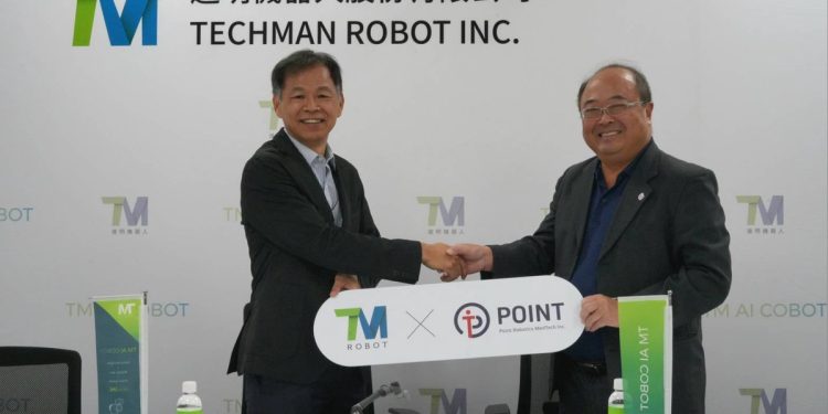 炳碩生醫與達明機器人簽署策略合作備忘錄 攜手推動台灣醫療機器人技術自主化