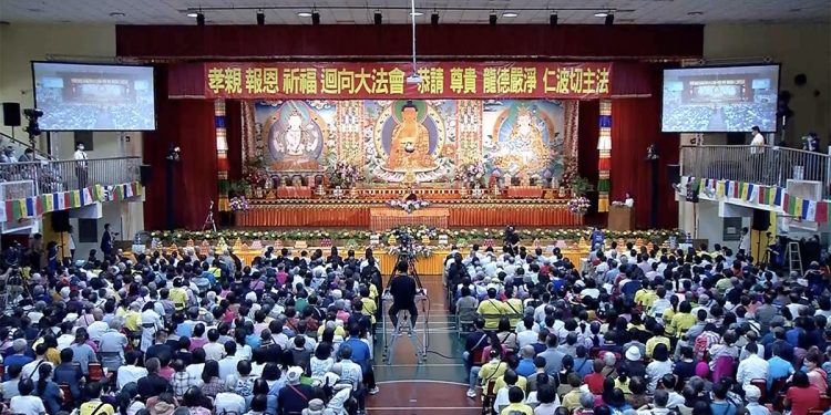 觀音山「2025年中元普度‧盂蘭盆法會」 萬善聚集、物資捐贈溫暖逾萬戶弱勢家庭